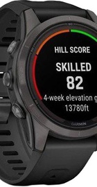 Garmin Fenix 7S Pro Sapphire Solar Carbon G. DLC Tit. with Black Band (010-02776-10/11/54)
