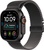 Apple Watch Ultra 4 Black Titanium Case with Black Titanium Milanese Loop - Medium (MJAV4)