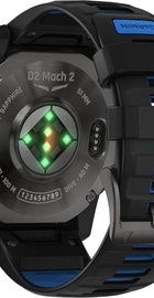 Garmin D2 Mach 2 51mm Carbon Gray DLC Titanium w. Vented Titanium Bracelet (010-02905-30/31)