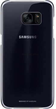 Samsung Clear Cover for Galaxy S7 edge G935 (EF-QG935CBEGRU) Black
