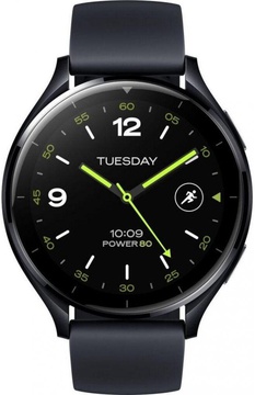 Xiaomi Watch 2 Black Case With Black TPU Strap (BHR8035GL)