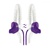 JBL Yurbuds Focus 300 Purple-White (YBWNFOCU03PNW)