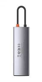 Baseus Metal Gleam Series 8-in-1 Multifunctional Type-C HUB (CAHUB-CV0G)