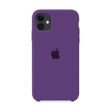 Apple iPhone 11 Pro Silicone Case Purple (high copy)