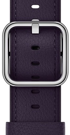Apple Watch 38mm/40mm/41mm/42mm Dark Aubergine Classic Buckle (MQV12)
