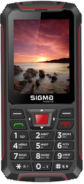 Sigma mobile Comfort 50 Outdoor Black-Red