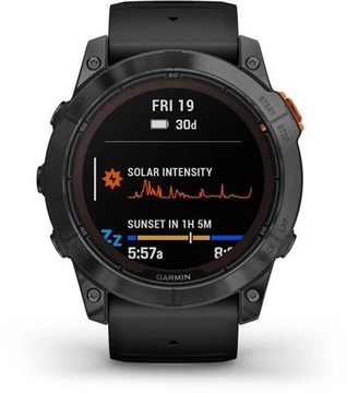Garmin Fenix 7X Pro Solar Slate Gray w. Black Band (010-02778-00/01)