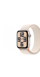 Apple Watch SE 2 GPS 44mm Starlight Aluminium Case with Starlight Sport Loop (MRE63)