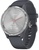 Garmin Vivomove 3s Silver Stainless Steel Bezel w. Granite Blue and Silicone B. (010-02238-00)