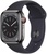 Apple Watch Series 8 GPS + Cellular 41mm Graphite Stainless Steel Case With Midnight Sport Band (MNJJ3)