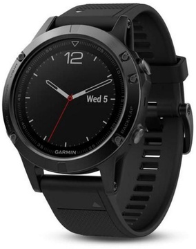 Garmin Fenix 5 Sapphire Black with Yellow Silicon (010-01688-67)