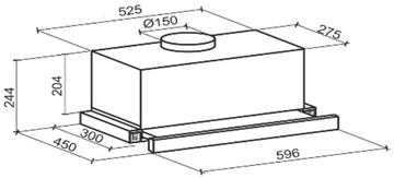 GRANADO Telde 603-1200 inox