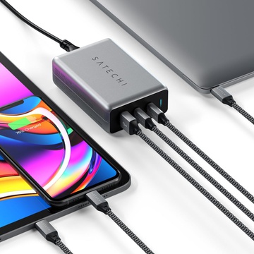 Satechi 100W USB-C PD Compact Gan Charger (ST-TC100GM-EU)