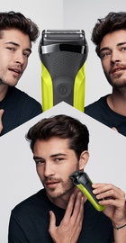 Braun Series 3 300BT Black/Green