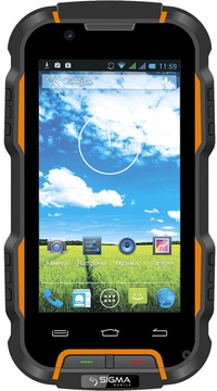 Sigma mobile X-treme PQ22B Black Orange (UA UCRF)
