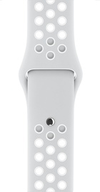 Apple Watch Nike Sport Band 42mm/44mm/45mm/46mm/49mm Pure Platinum/White (MQ2R2)
