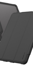 AmazingThing Anti-bacterial Protection Titan Folio Case for iPad Pro 12.9'' (2020-2022) Dark Black