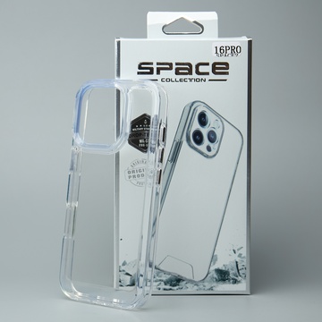Space Clear Case for iPhone 16 Pro