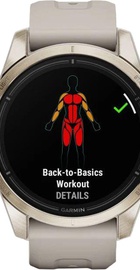 Garmin Epix Pro Gen 2 Sapphire 42mm Soft Gold w. Light S. Band (010-02802-10/11)