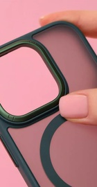 Proove Essence Case with Magnetic Ring for iPhone 16 Pro Natural Titanium