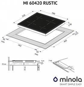 Minola MI 60420 GBL RUSTIC