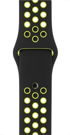 Apple Watch Nike Sport Band 38mm/40mm/41mm/42mm Black/Volt (MQ2H2)