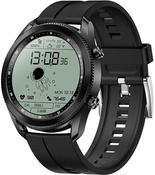 Lemfo TK88 Silicone с поворотным безелем (Черный)