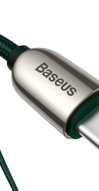 Baseus Display Fast Charging Type-C to Type-C 100W 1m Dark Green (CATSK-B06)