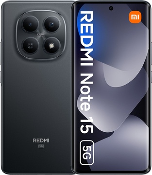 Xiaomi Redmi Note 15 5G 8/256GB Midnight Black