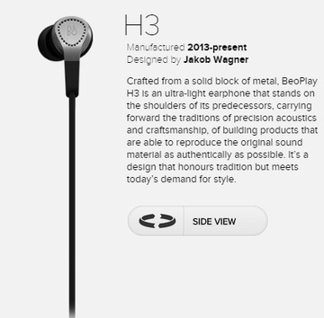 Bang&Olufsen BeoPlay H3 Silver