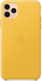 Apple iPhone 11 Pro Max Leather Case - Meyer Lemon (MX0A2)