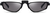 VMOERS Black Small Sunglasses Women Retro Cat Eye 2018 Shades Oculos Female