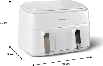 Philips Dual Basket Airfryer 3000 Series NA353/10