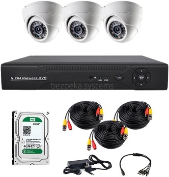 CoVi Security AHD-3D KIT+ HDD500
