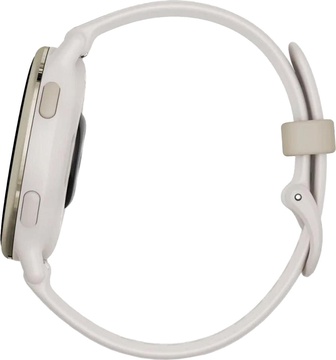 Garmin vivoactive 5 Cream Gold Aluminum Bezel with Ivory Case and Silicone Band (010-02862-11)