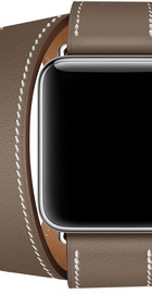 Apple Watch Hermes Barenia Leather Double Tour Regular 38mm/40mm/41mm/42mm Etoupe (MNHG2)