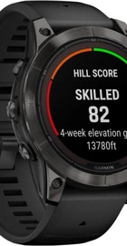 Garmin Fenix 7 Pro Sapphire Solar Carbon G. DLC Tit. with Black Band (010-02777-10/11)