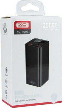 XO PB97 20000mAh 65W  Black