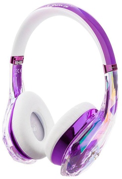 Monster DiamondZ On-Ear Universal CT Purple and White