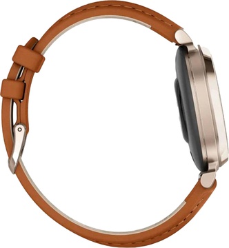 Garmin Lily 2 Classic Cream Gold with Tan Leather Band (010-02839-02/60)