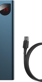 Baseus Adaman Metal Digital Display Quick Charge Power Bank 65W 20000mAh Blue (PPIMDA-D03)