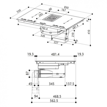 Faber GALILEO BK GLASS A830