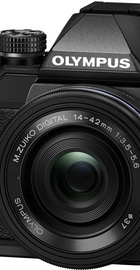 Olympus OM-D E-M10 Mark II kit (14-42mm) Pancake Zoom Black