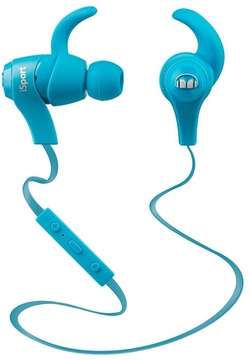 Monster iSport Bluetooth Wireless In-Ear Blue