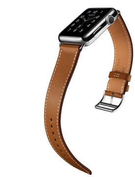 Apple Watch Hermes Single Tour 38mm with Fauve Barenia Leather Band (MLCN2)