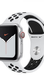 Apple Watch 38mm/40mm/41mm/42mm Pure Paltinum/White Nike Sport Band (MQ2J2/MTMQ2)