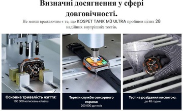 KOSPET Tank M3 Ultra Silver
