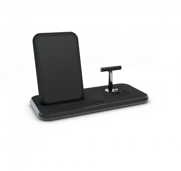 Zens Stand + Dock Aluminium Wireless Charger 10W Black (ZEDC06B/00)