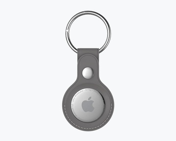 Apple Leather Case for AirTag Forest Grey