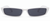 TOYEARN Rectangle Sexy Ladies Cat Eye Sunglasses Women 2018 (C05 White frame/Black Glasses)